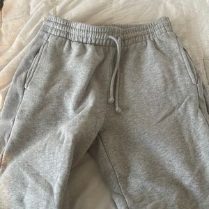 aritzia grey joggers